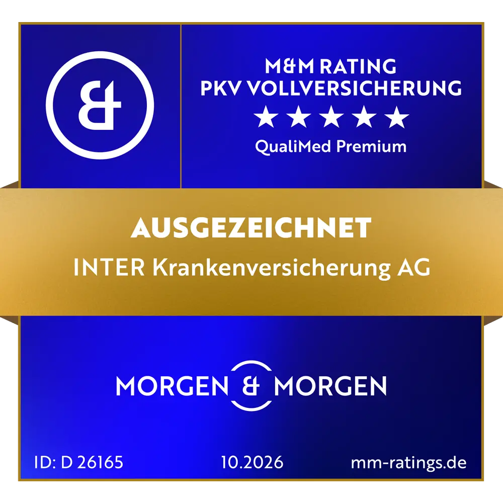 Auszeichnung Morgen & Morgen Produktbewertung private Krankenversicherung